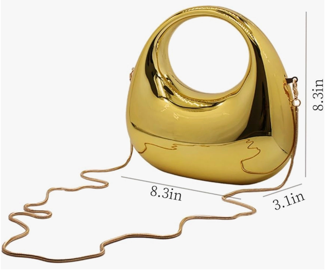 Acrylic Handbags for Women Cute Acrylic Clutch Small Unique Purse Trendy Metal Evening Bag for Party Cocktail