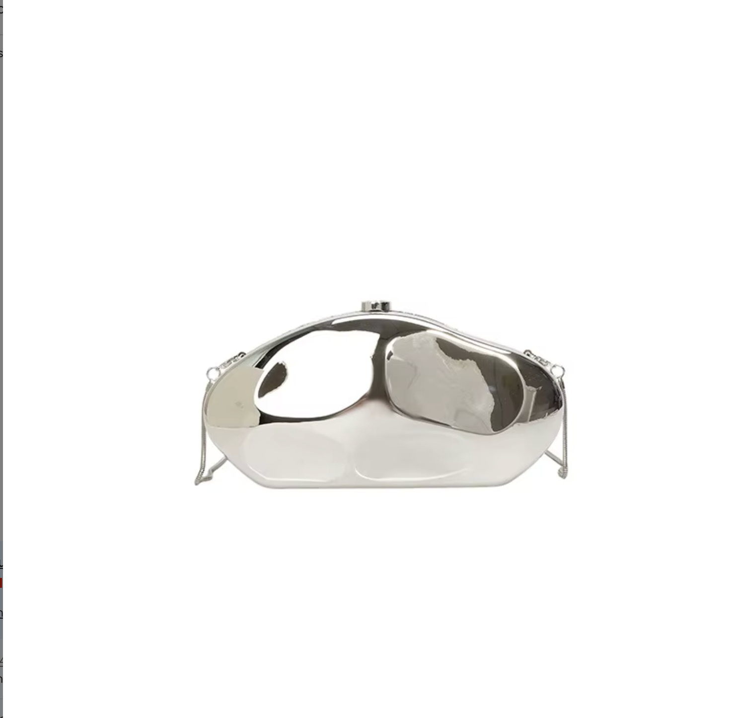 Aurelia Gold Sculptural Clutch