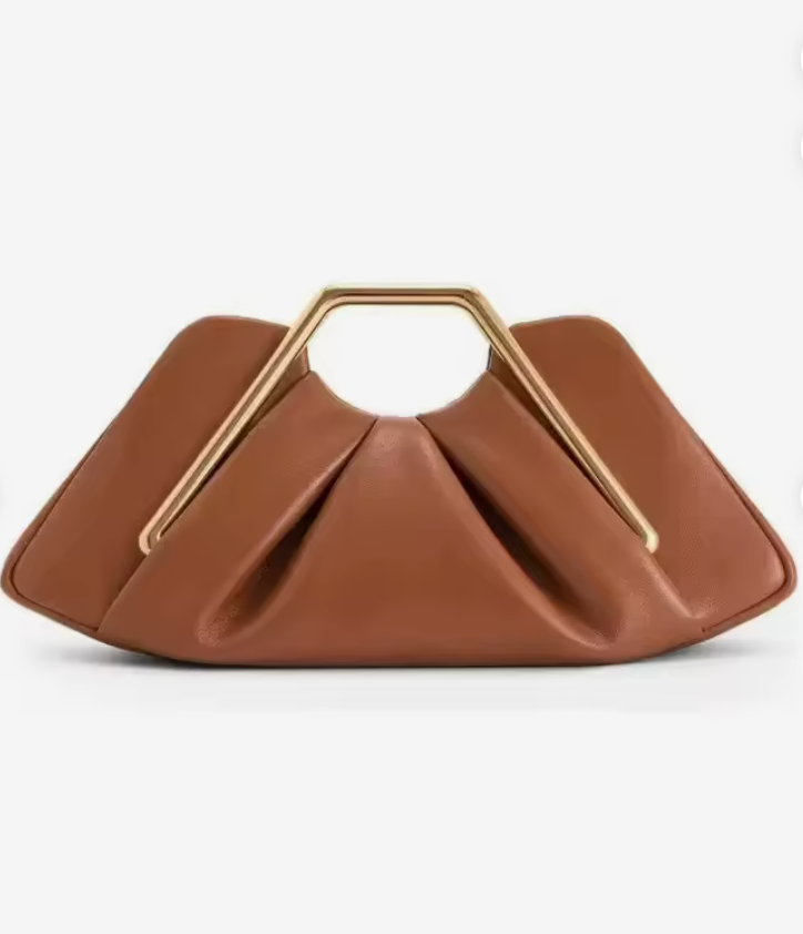 Zuri Luxe Sculptural Clutch