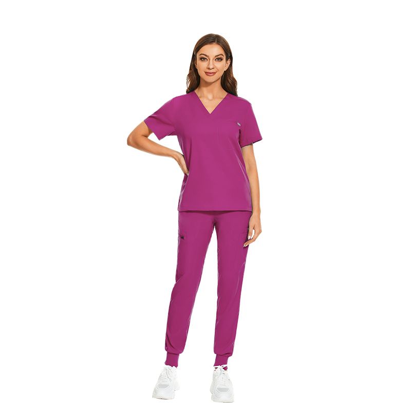 Berry Pulse Magenta Scrubs 3 pcs
