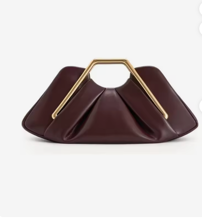 Zuri Luxe Sculptural Clutch