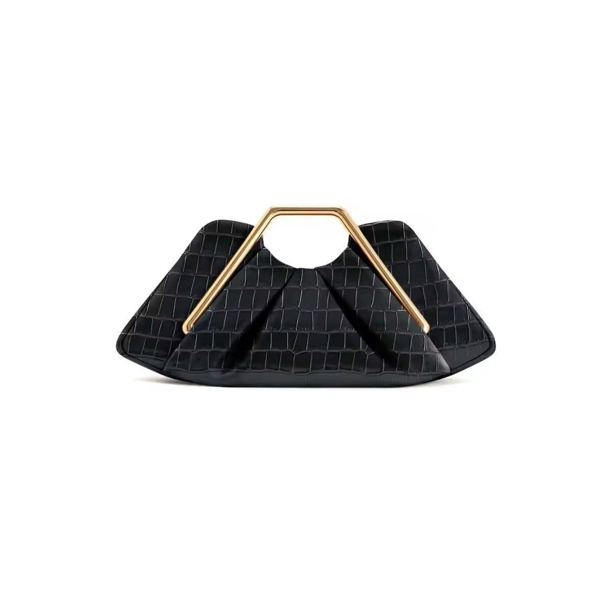 Zuri Luxe Sculptural Clutch