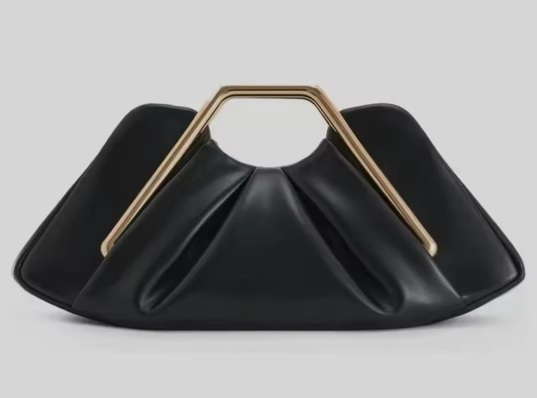 Zuri Luxe Sculptural Clutch