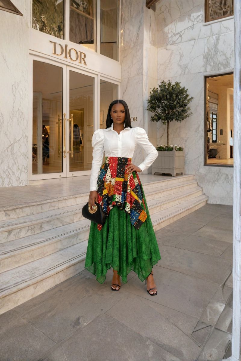 Zaire Royal Skirt